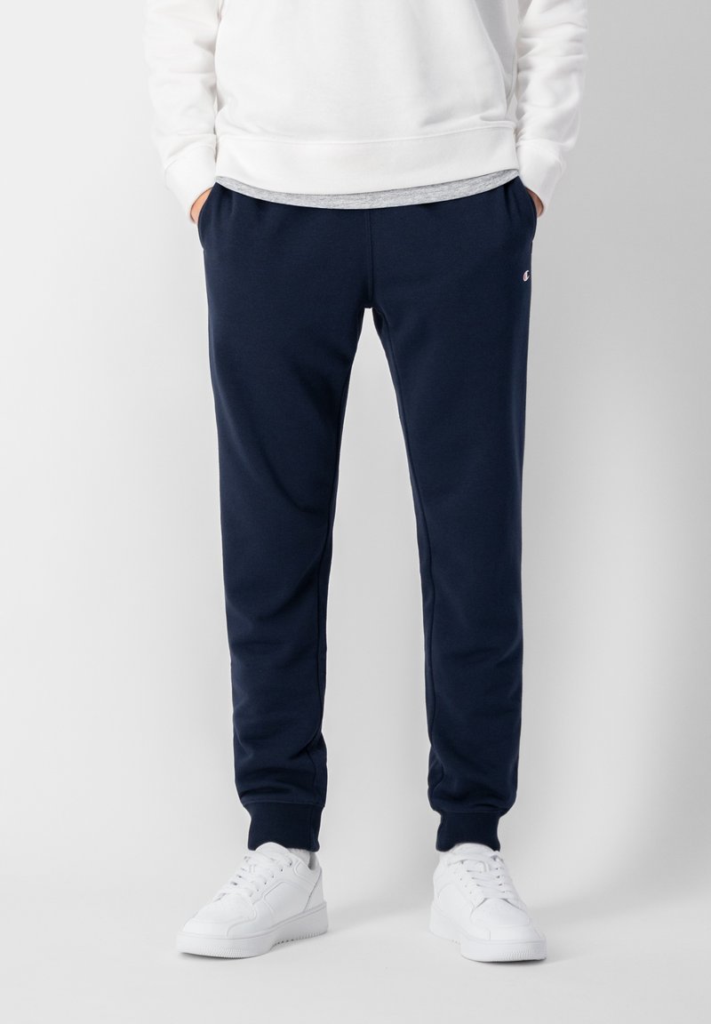 Champion AUTHENTIC - Tracksuit bottoms - dark blue
