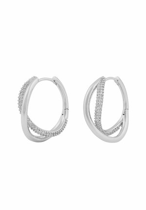 NAOMI BIG RING - Örhänge - s clear