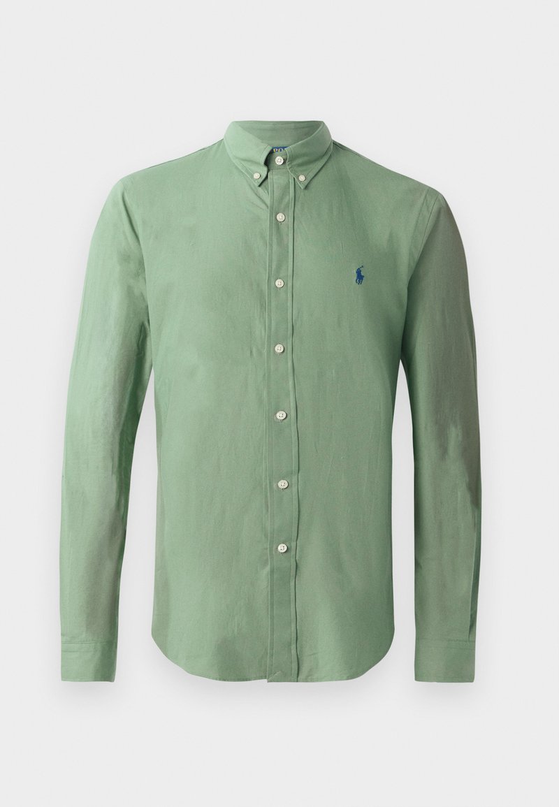 Polo Ralph Lauren SLIM FIT STRETCH POPLIN SHIRT - Shirt - fatigue/olive ...