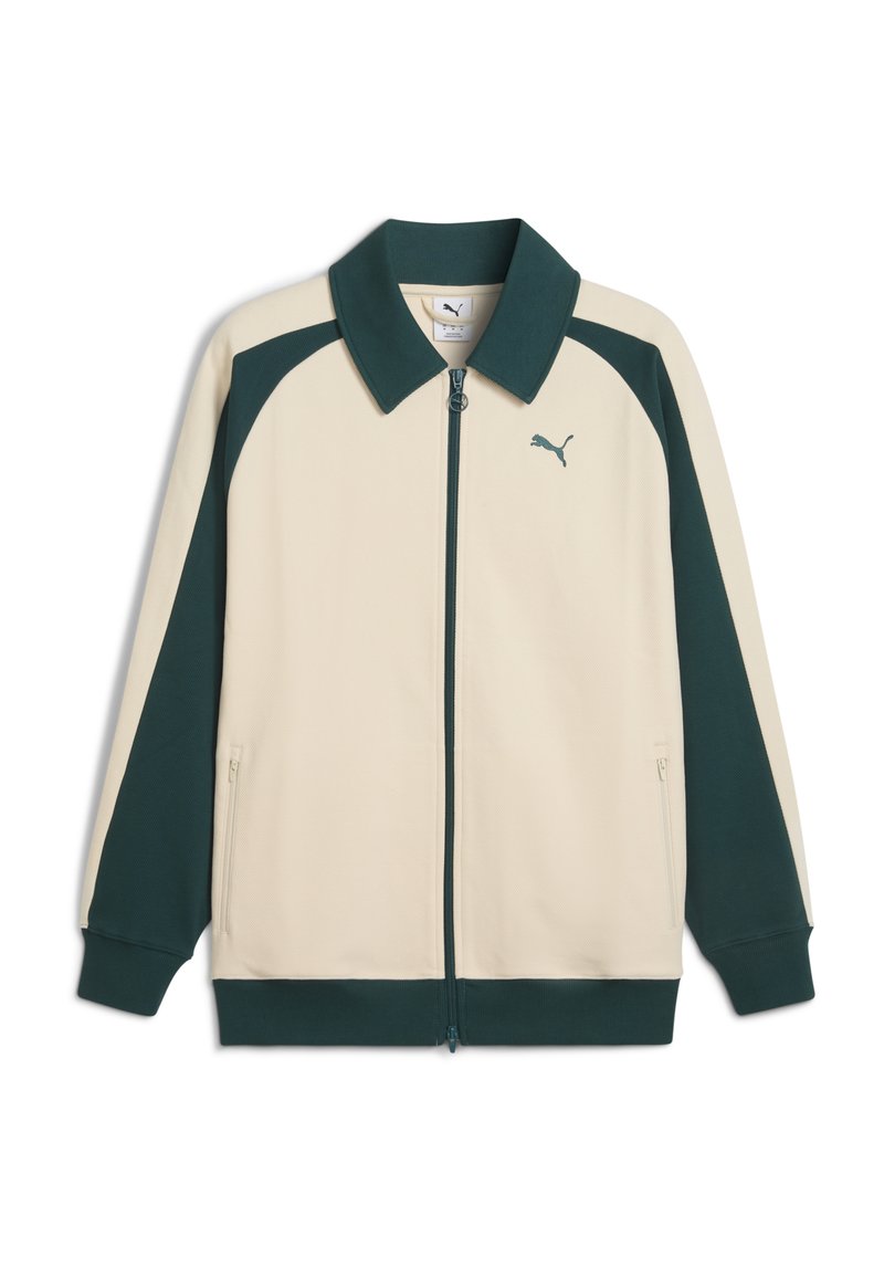 Puma Sweater met rits crème