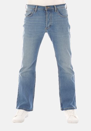 Lee DENVER - Jeans a sigaretta - blue used fever