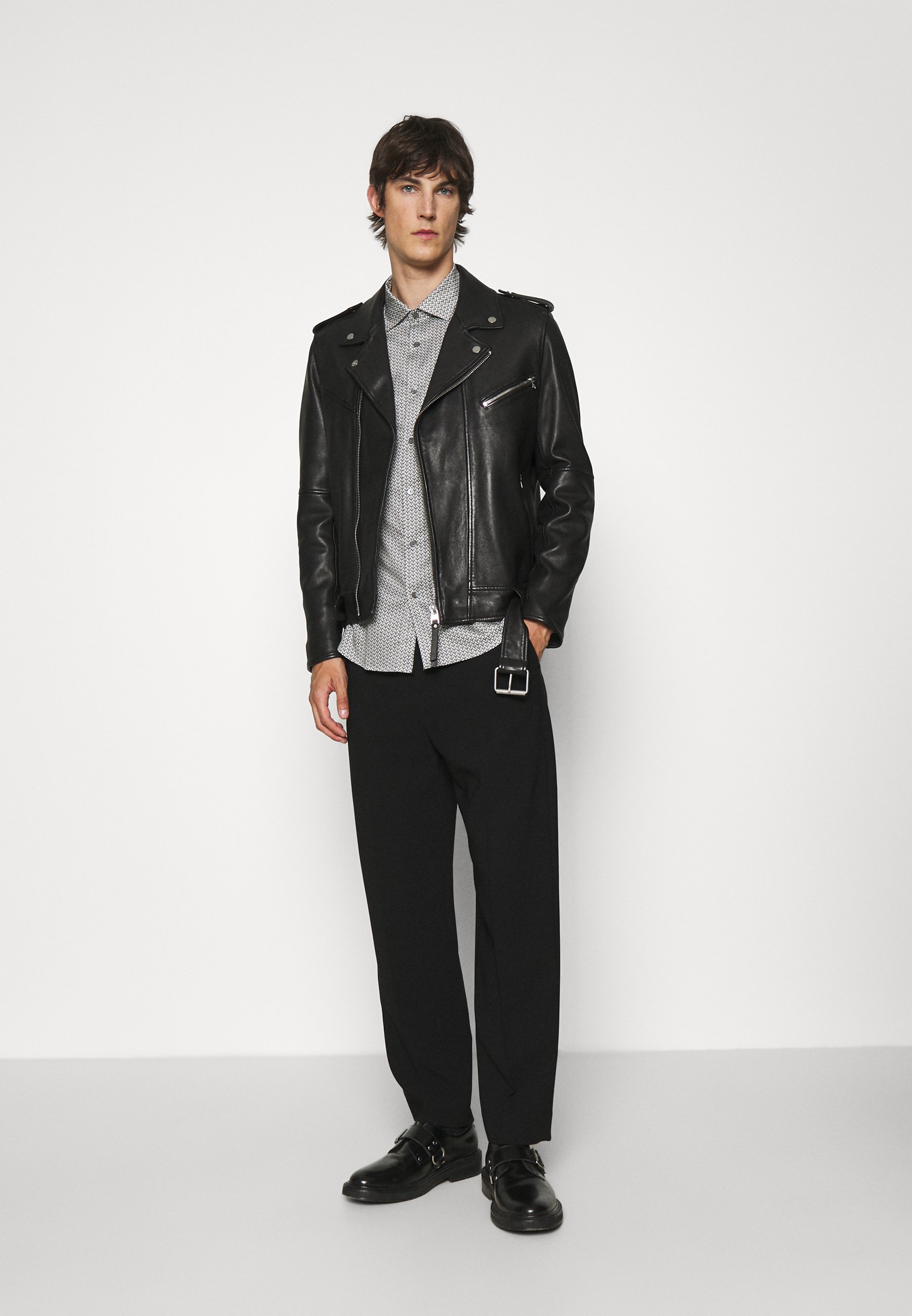 camicia nera zalando