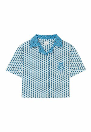 Claudie Pierlot CLELIA - Blusa - print bleu clair