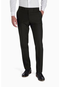 Next - SLIM FIT - Kalhoty - black Miniatura obrázku 1