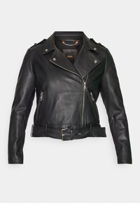 SAMELI - Leren jas - black