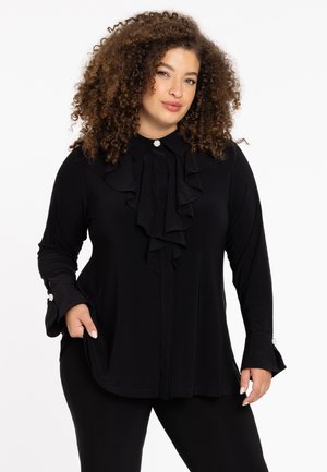 À VOLANTS - Overhemdblouse - black
