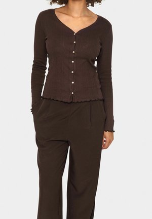 Cardigan - dark brown