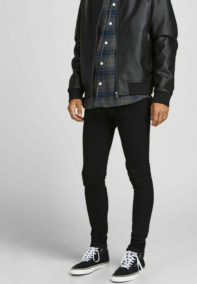 Jack \u0026 Jones Jeans Skinny Fit - black denim/nero denim - Zalando.it