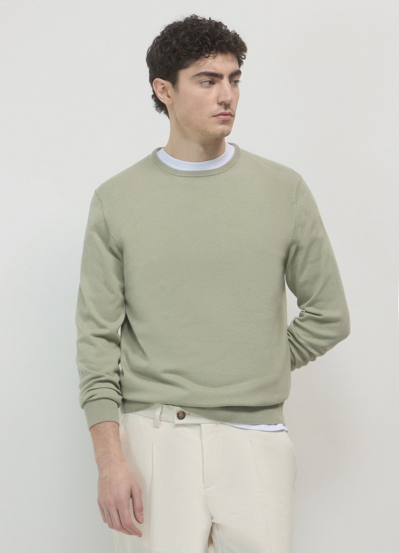 Calliope Strickpullover - salvia