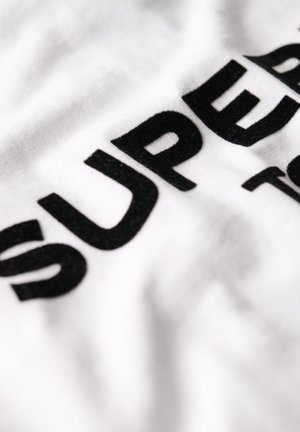 Superdry & Co, LUXURY - T-shirt imprimé - brilliant white