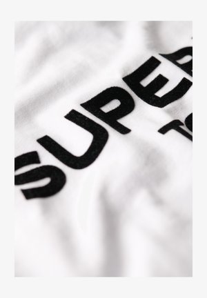 Superdry & Co, LUXURY - T-shirt imprimé - brilliant white
