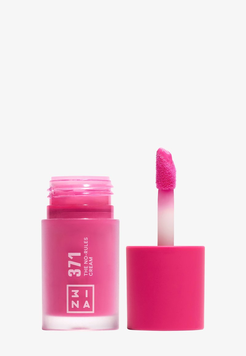 3ina - THE NO-RULES CREAM - Lip & cheek tint - 371 vivid pink, Förstora