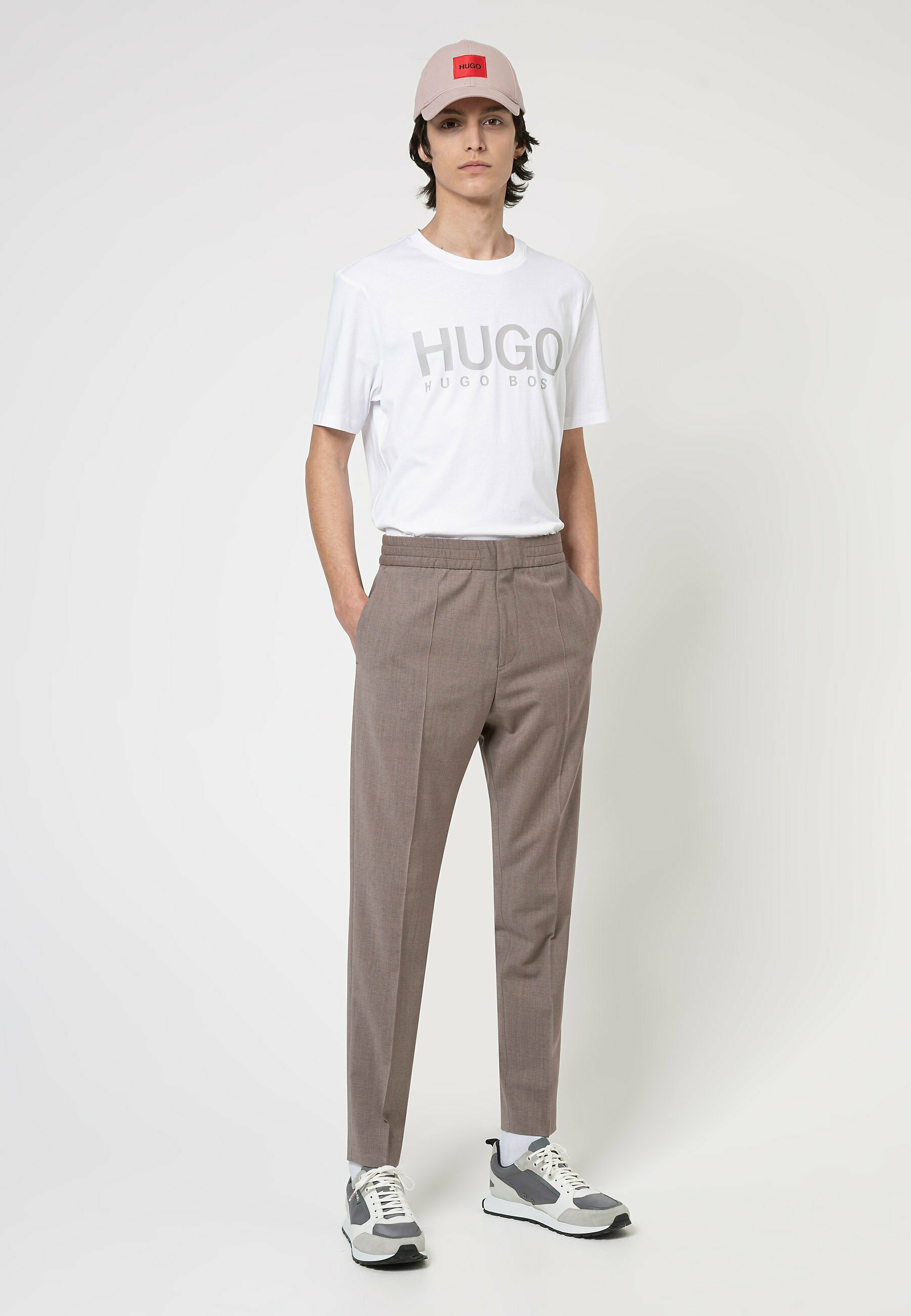 HUGO ICELIN RUNN - Baskets basses - grey/gris - ZALANDO.FR