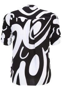 DORIS STREICH MIT ALLOVER MUSTER - Bluse - schwarz weiss