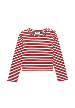 STRIPED - Striktrøje - bordeaux