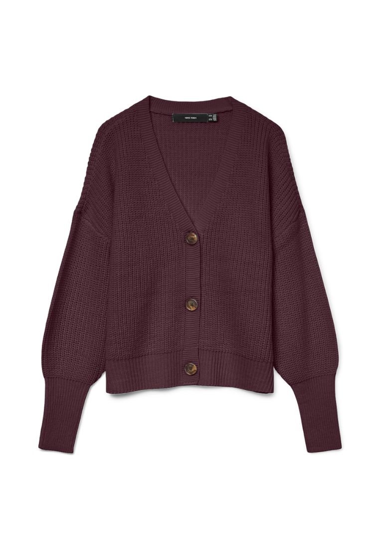 Vero Moda Vest bordeauxrood Vero Moda Vest bordeauxrood