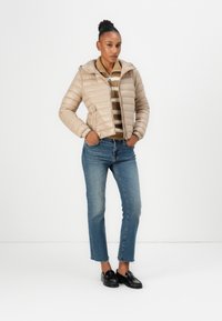Tommy Hilfiger HOODED JACKET - Down jacket - beige