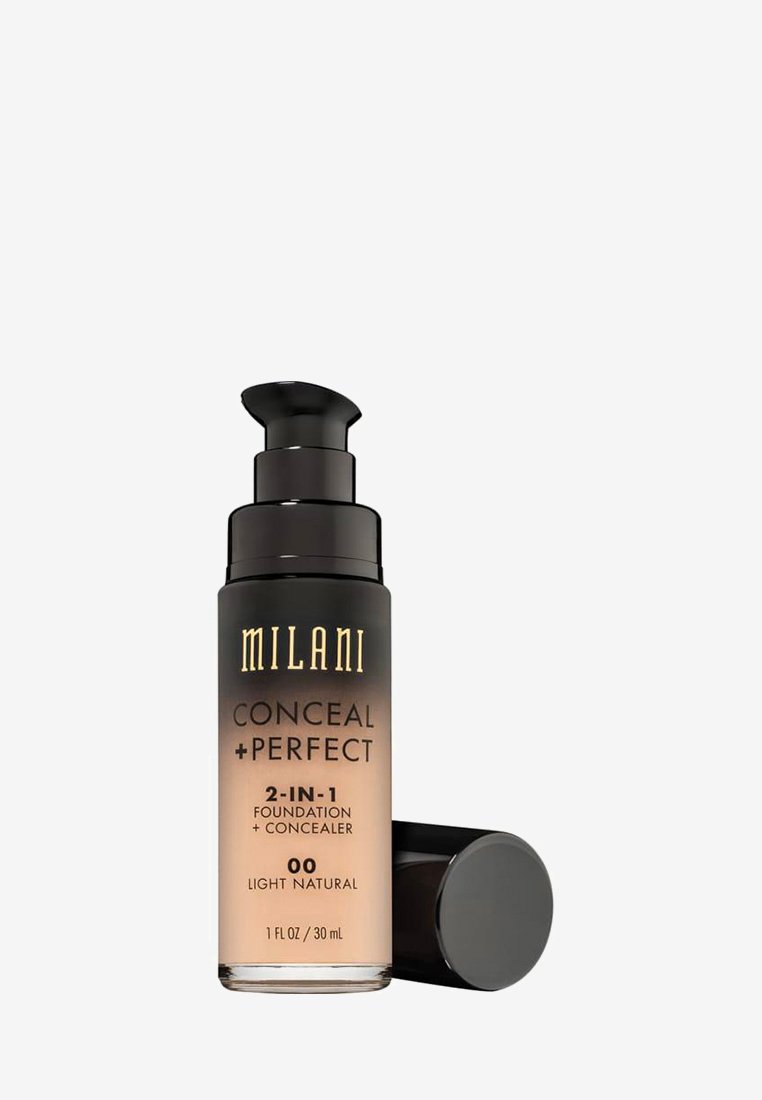 Milani 2-IN-1 FOUNDATION + CONCEALER - Base de maquillaje - light natural
