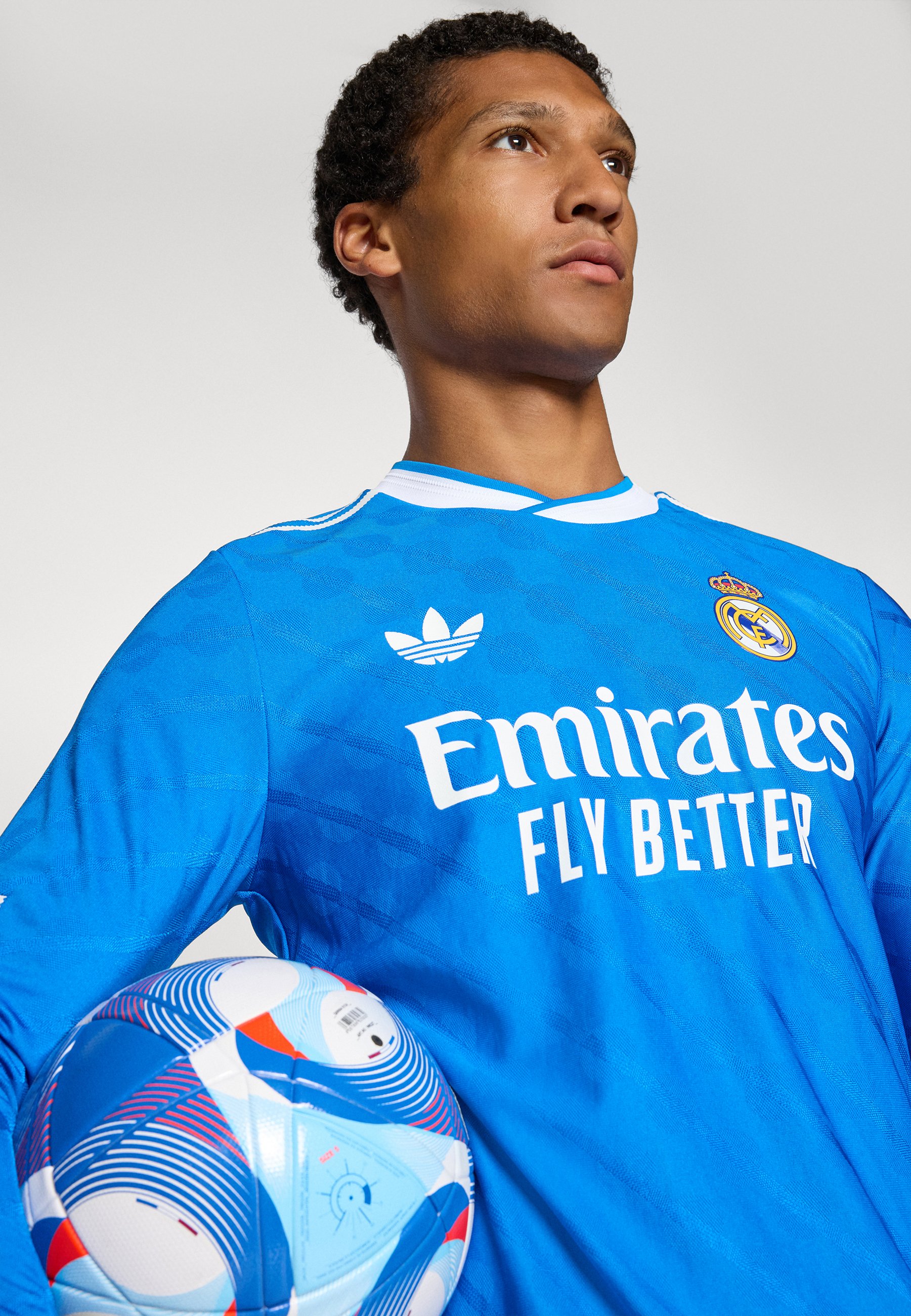 adidas Originals REAL MADRID 25/26 THIRD AUTHENTIC JERSEY LONG