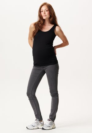 ELLA - Slim fit jeans - black denim