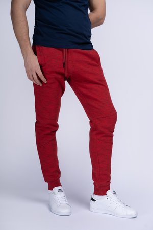 Lonsdale SCHMALE PASSFORM WELLINGHAM - Trainingsbroek - marl red black