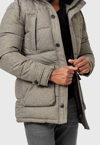 INDICODE JEANS Vinterfrakke - khaki