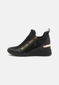 WILLIS WEDGE TRAINER - Sneakers laag - black