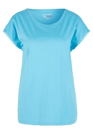 T-shirt imprimé - turquoise