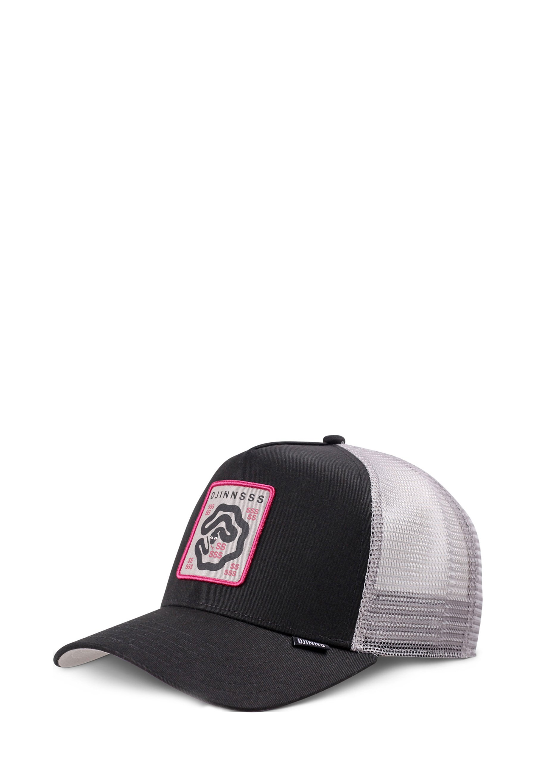 Djinns - Jersey Patch (Black/White) - Trucker Cap Mesh Cap Hat Cap Hat Caps : Buy Online at Best Price in KSA - Souq is now : Djinns