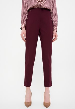 Broek - dark red