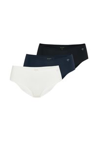 Unausgewählt, schwarz/dunkelblau/creme