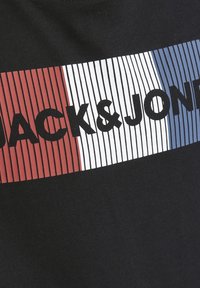 Jack & Jones Junior JJECORP LOGO TEE O-NECK - Marškinėliai su spaudiniu - black