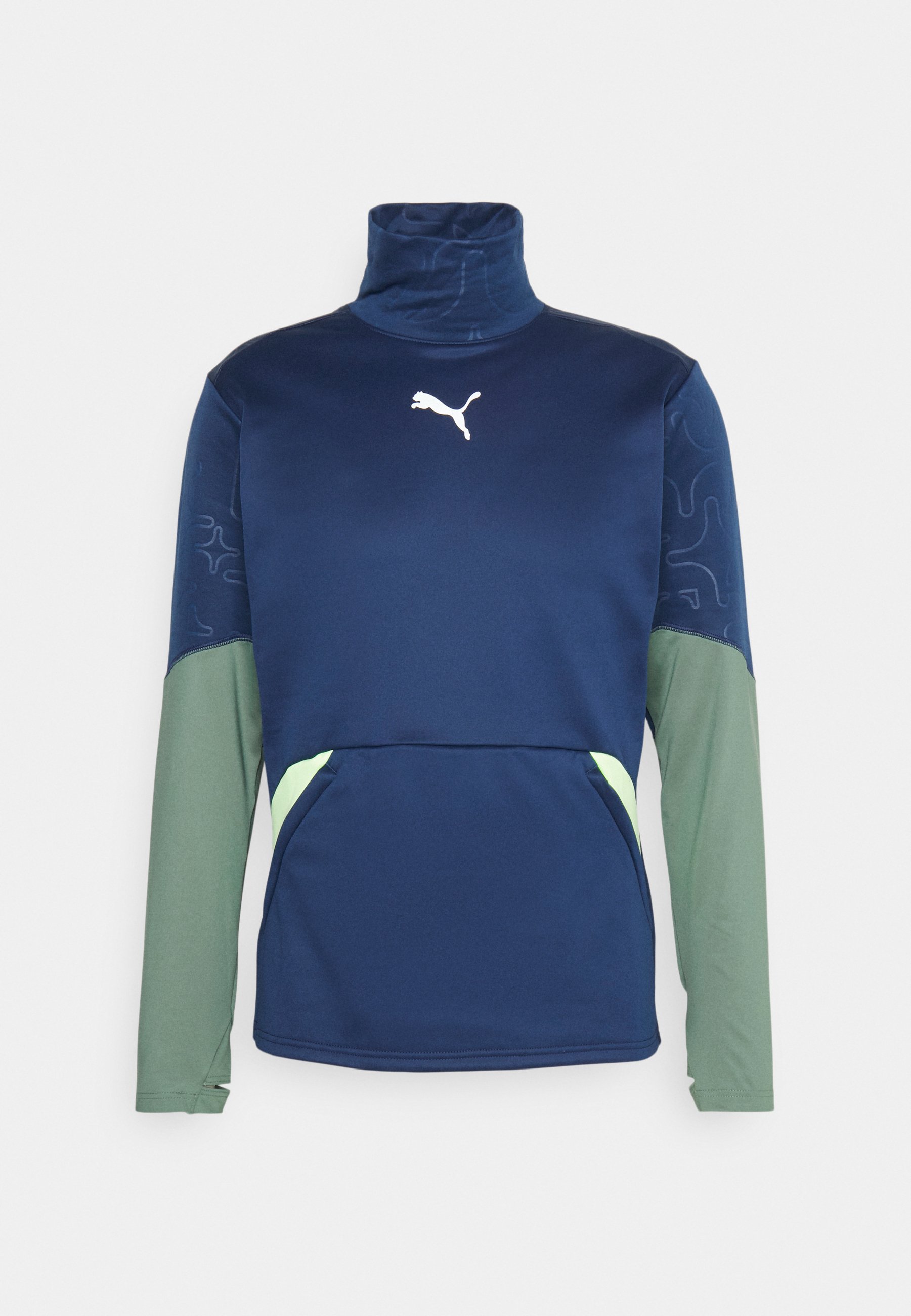 Puma INDIVIDUAL WINTERIZED - Top s dlouhým rukávem - persian blue/eucalyptus