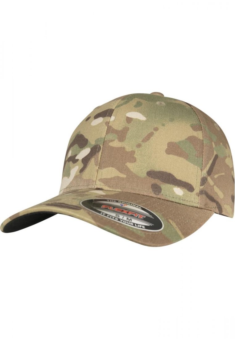Herren Mützen | Flexfit MULTICAM Cap multi-coloured/hellbraun - JH24644 Herren Mützen | Flexfit MULTICAM Cap multi-coloured/hellbraun - JH24644