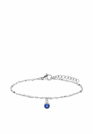 BIRTHSTONE - Armband - silver-coloured/dark blue
