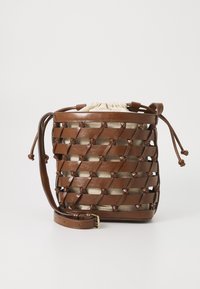 BUCKET BAG DAPHNE BROWN  - Bandolera - brown