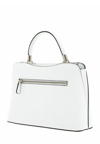 Guess GIZELE COMPARTMENT SATCHEL - Borsa a mano - white