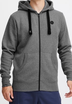 Felpa con zip - gold-coloured