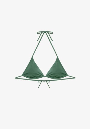 Yamamay, ESSENTIALS - BIKINI TOP - Top de bikini - green (plain)