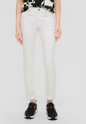 Slim fit jeans - weiß