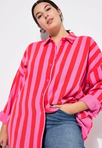 Studio Untold STREIFEN LANGARM - Camicia - pink