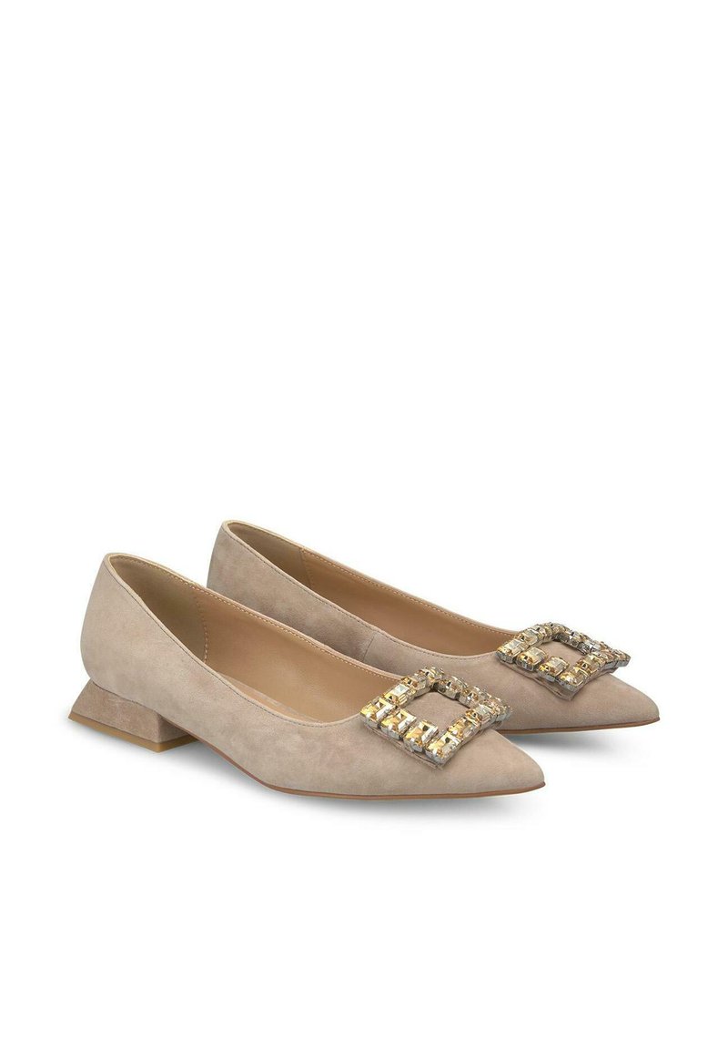 Alma en Pena Ballerine marrón jaspeado/marrone screziato