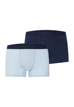 ESSENTIALS TWOPACK - MPACK: 2 - Kurze Boxershorts - blue lagoon   deep navy