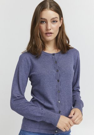 PZSARA L/S - Kardigan - blue granite melange