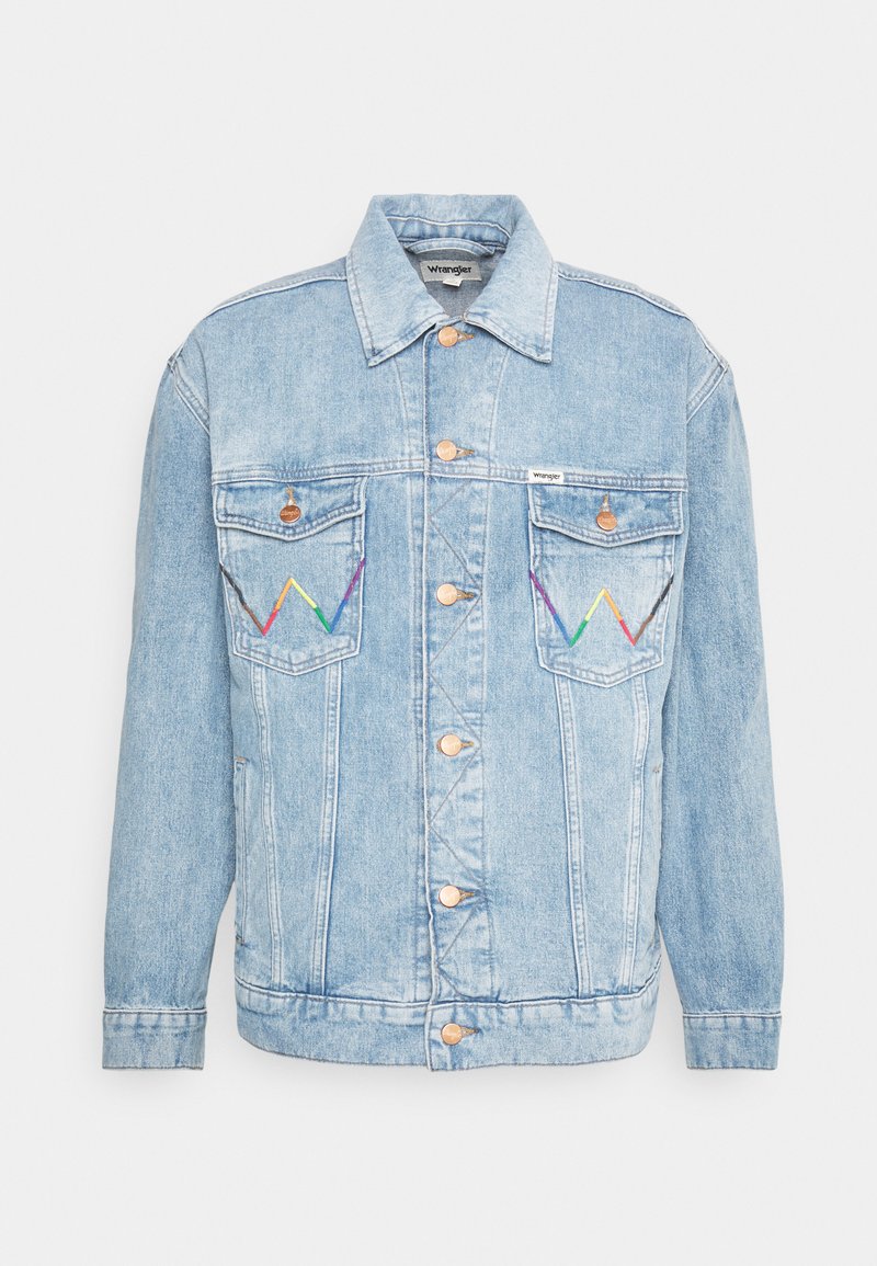 Wrangler Spijkerjas lichtblauw denim