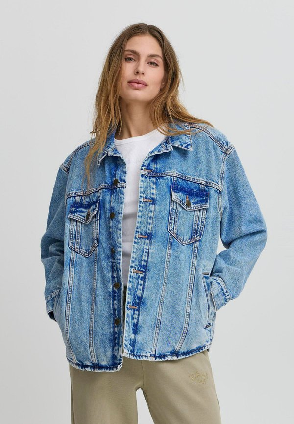 Denim jacket - marble wash