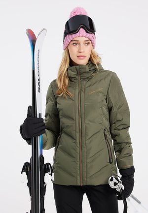 Veste de snowboard - botanic green