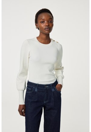 LILLIAN PULLOVER - Trui - cream white