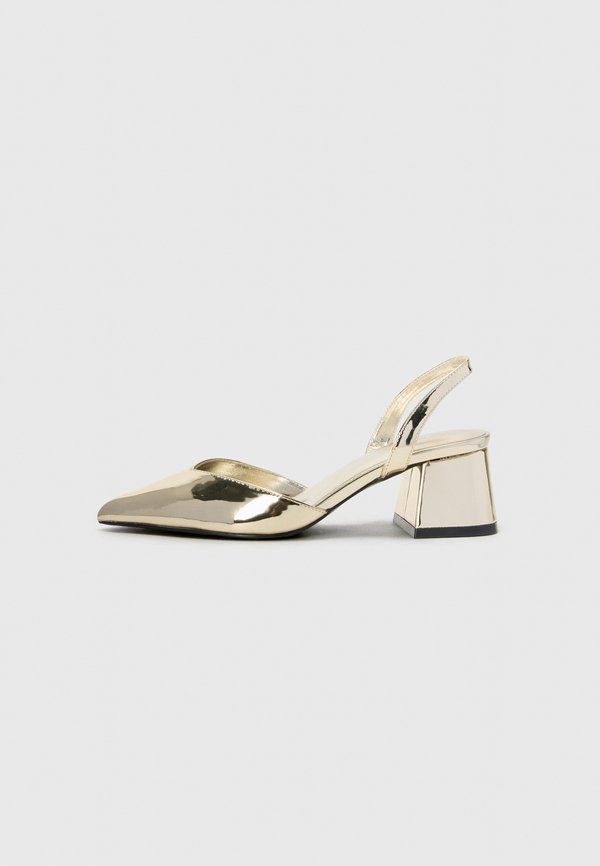 Classic heels - gold mirror