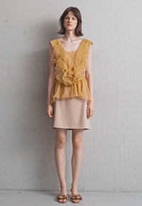 Alberta Ferretti TOP - Blouse - brown